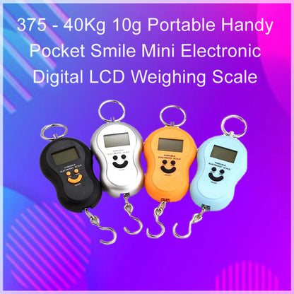 Digital weighing scale with compact design.